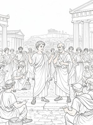 Vintage Storybook - B&W