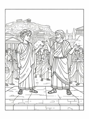 Classic Coloring Book - B&W