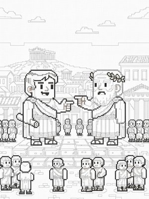 Pixel Art - B&W