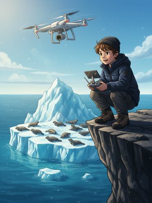 Georges' Glacial Gazing 🌨️