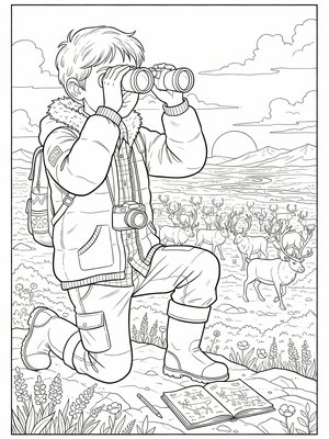 Classic Coloring Book - B&W