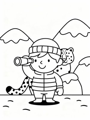 Preschool Simple - B&W