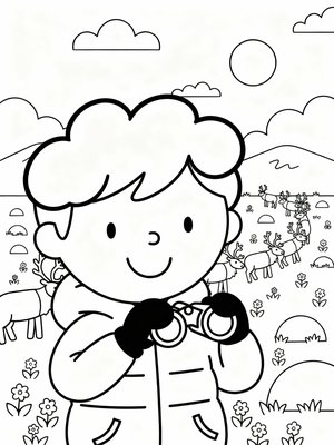 Preschool Simple - B&W