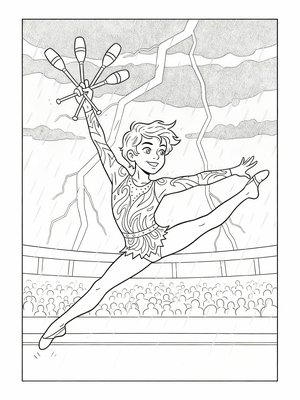 Classic Coloring Book - B&W