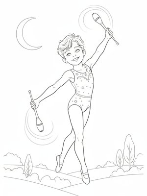 Vintage Storybook - B&W