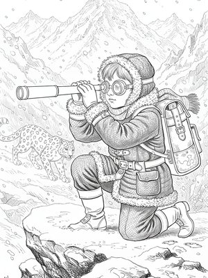 Victorian Illustration - B&W