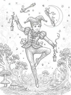 Victorian Illustration - B&W