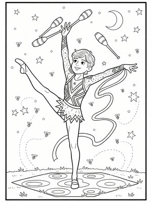 Classic Coloring Book - B&W