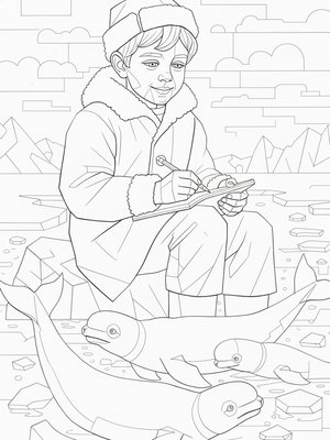 Cubist Painting - B&W