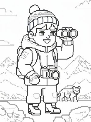 Pixel Art - B&W
