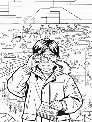 Cubist Painting - B&W