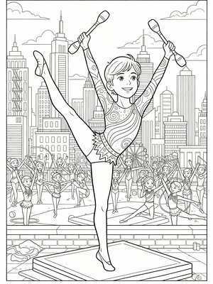 Classic Coloring Book - B&W