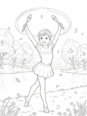 Vintage Storybook - B&W