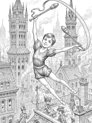 Victorian Illustration - B&W