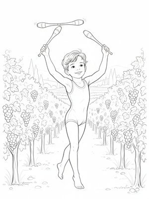 Vintage Storybook - B&W