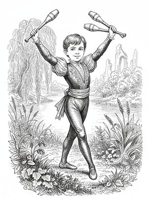 Victorian Illustration - B&W