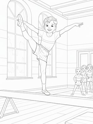 Vintage Storybook - B&W