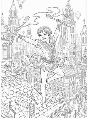 Fairy Tale Classic - B&W