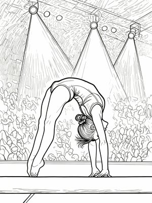 Impressionist Painting - B&W