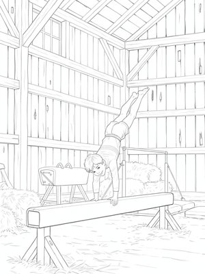 Vintage Storybook - B&W