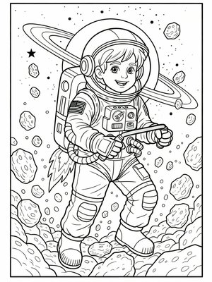 Classic Coloring Book - B&W