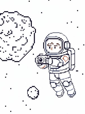 Pixel Art - B&W