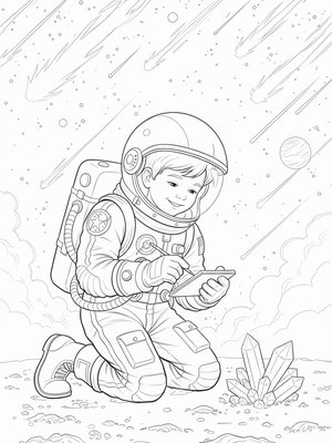 Vintage Storybook - B&W