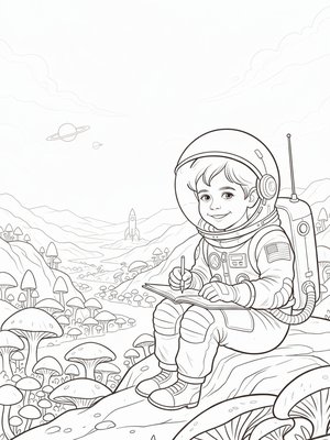 Vintage Storybook - B&W