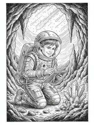 Victorian Illustration - B&W