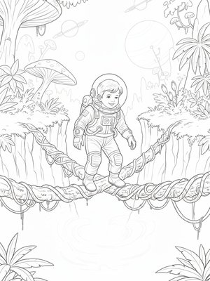 Vintage Storybook - B&W