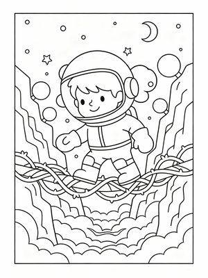 Preschool Simple - B&W