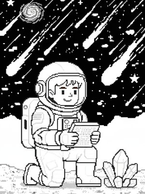 Pixel Art - B&W