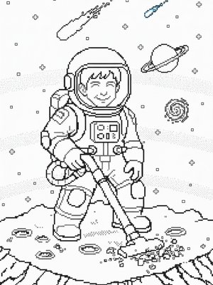 Pixel Art - B&W