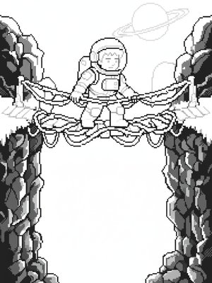 Pixel Art - B&W