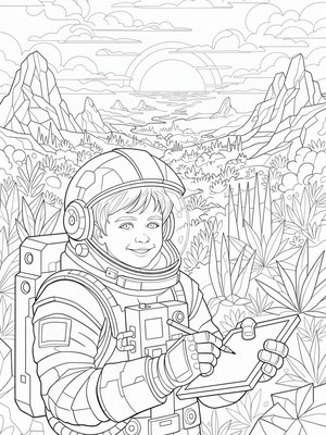 Cubist Painting - B&W