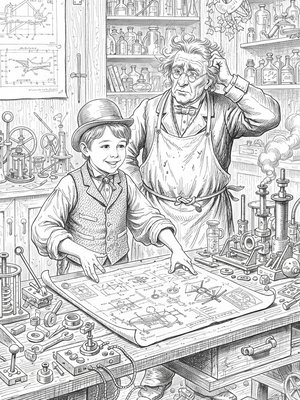 Victorian Illustration - B&W