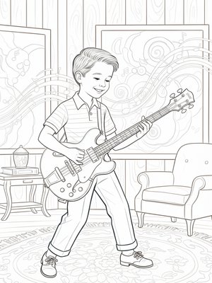 Vintage Storybook - B&W