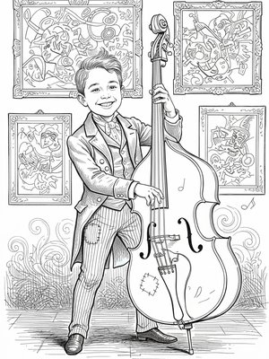 Victorian Illustration - B&W