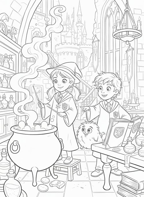 Golden Age Animation - B&W Sample