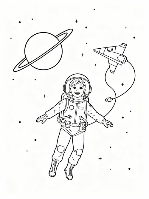 Minimalist - Coloring Book Sample