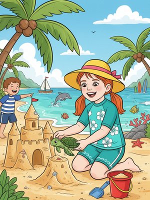 Beach/Tropical Paradise (Color)