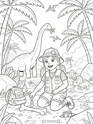 Dinosaur Discovery (Coloring Book)