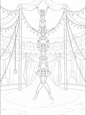 Vintage Storybook - B&W