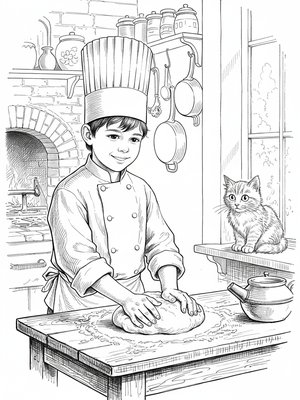 Victorian Illustration - B&W