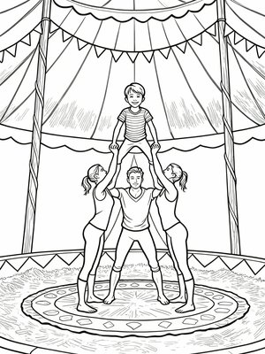 Impressionist Painting - B&W