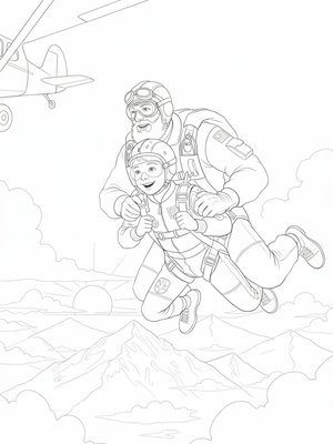 Vintage Storybook - B&W