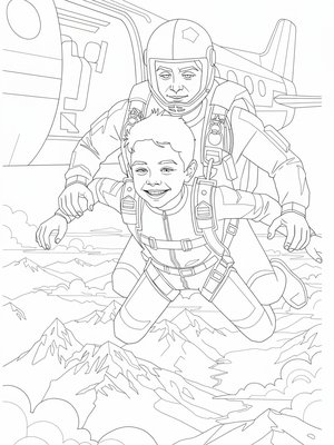 Cubist Painting - B&W