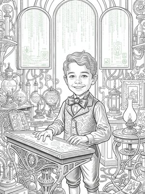 Victorian Illustration - B&W