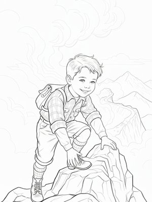 Vintage Storybook - B&W