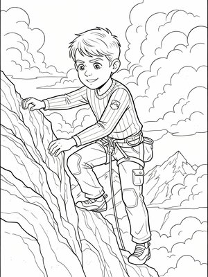 Classic Coloring Book - B&W